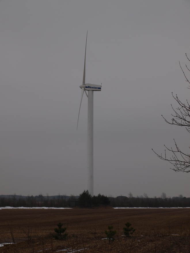 Vestas W44 vindmølle, behandlet med RVS Technology